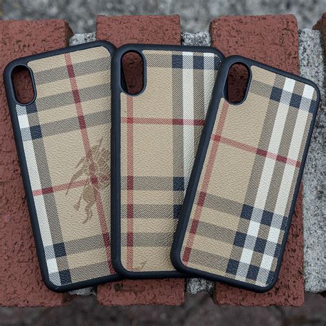 burberry hülle iphone x|Burberry phone case.